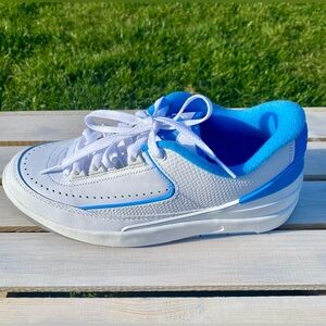 ‼️SOLD‼️ Nike Air Jordan 2 Retro Low University Blue White Size 6.5 Y DV9956-104